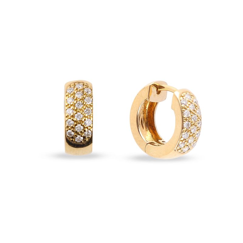 Aros de oro de argolla new arrivals