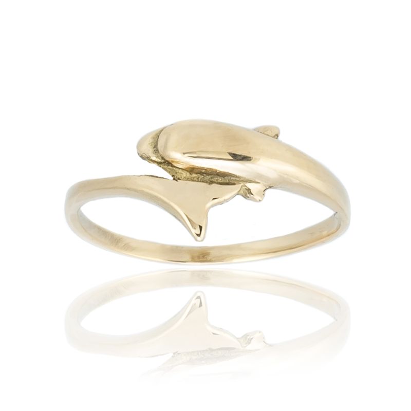 Anillo delfin oro new arrivals