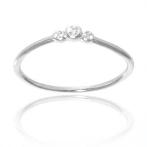 Anillo de Plata 925 Diseño con Piedras