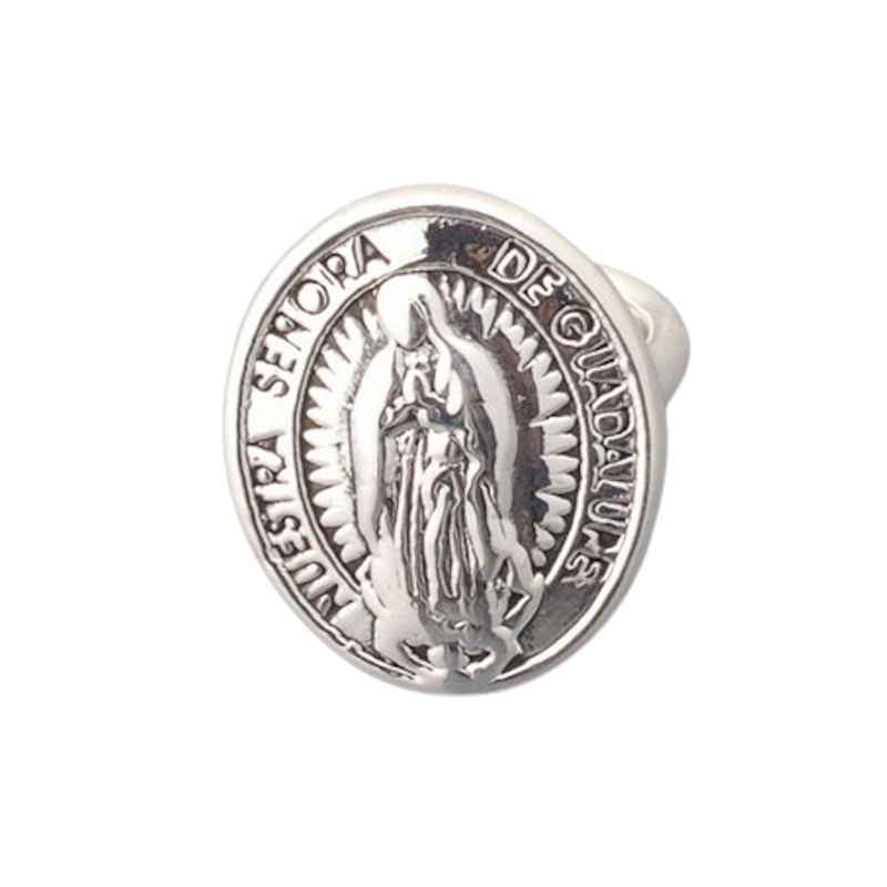 Anillo de plata de best sale la virgen de guadalupe